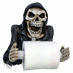 NEMESIS NOW REAPERS REVENGE TOILET ROLL HOLDER 26CM - 801269079666