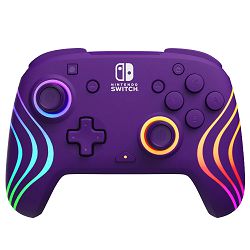 PDP SWITCH AFTERGLOW WAVE WIRELESS CONTROLLER - PURPLE - 708056071998