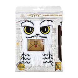 BLUE SKY HARRY POTTER HEDWIG PLUSH NOTEBOOK & PEN - 5056563713524