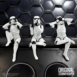 NEMESIS NOW THREE WISE SITTING STORM TROOPERS - 801269153748