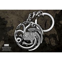 NOBLE COLLECTION - GAME OF THRONES - J - TARGARYEN SIGIL KEY CHAIN - 849421002176