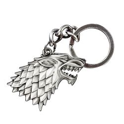 NOBLE COLLECTION - GAME OF THRONES - J - STARK KEY CHAIN - 849421002152