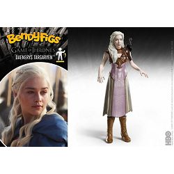 NOBLE COLLECTION - GAME OF THRONES - DAENERYS TARGARYEN BENDYFIG - 849421007980