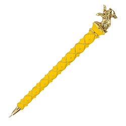 NOBLE COLLECTION - HARRY POTTER - HUFFLEPUFF PEN GOLD PLATED - 812370011117