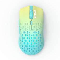 MARVO OFFICE WM109D BU WIRELESS MOUSE TURQUOISE/ORANGE - 6932391928325