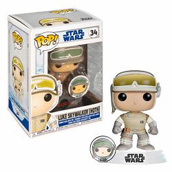 FUNKO POP STAR WARS: LUKE SKYWALKER (HOTH) W/PIN - 889698554831