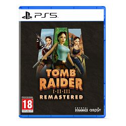 Tomb Raider I-III Remastered Starring Lara Croft (Playstation 5) - 5056635609588