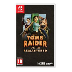 Tomb Raider I-III Remastered Starring Lara Croft (Nintendo Switch) - 5056635609687