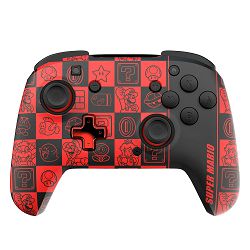 PDP SWITCH REMATCH WIRELESS CONTROLLER - SUPER ICONS GLOW IN THE DARK - 708056071578