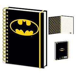 PYRAMID BATMAN (SYMBOL) A5 WIRO NOTEBOOK - 5056480392529