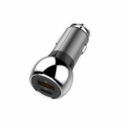 LDNIO CAR CHARGER 2 PORT (1A1C) 36W 5V 3A C1 - 6933138618011