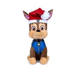 PAW PATROL - CHASE CHRISTMAS 27CM PLUSH - 8425611338250