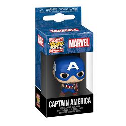 FUNKO POCKET POP KEYCHAIN Marvel new classics Captain America - 889698824927