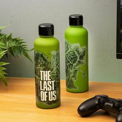 PALADONE THE LAST OF US METAL WATER BOTTLE GITD - 5056577732696