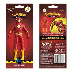 NOBLE COLLECTION DC - THE FLASH MINI BENDYFIGS (COMIC) - 849421007683