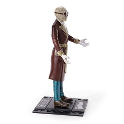 NOBLE COLLECTION - UNIVERSAL MONSTERS BENDYFIGS INVISIBLE MAN - 849421008659