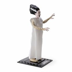 NOBLE COLLECTION - UNIVERSAL MONSTERS BENDYFIGS BRIDE OF FRANKENSTEIN - 849421007157