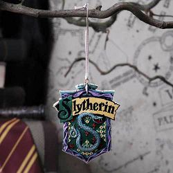 NEMESIS NOW HARRY POTTER SLYTHERIN CREST HANGING ORNAMENT 8CM - 801269148027