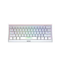 MARVO KG962G WH EN-R HECATE 61R WHITE WIRED KEYBOARD - 6932391930243