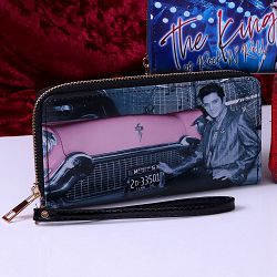 NEMESIS NOW PURSE - ELVIS - CADILAC 19CM - 801269141158