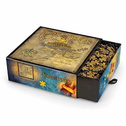 NOBLE COLLECTION - LORD OF THE RINGS - MIDDLE-EARTH MAP PUZZLE - 849421009137