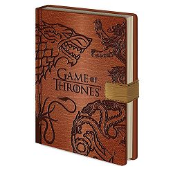 GAME OF THRONES (SIGILS) A5 PREMIUM BELEŽNICA PYRAMID - 5051265724199