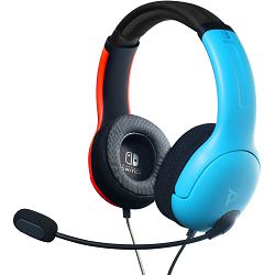 PDP LVL 40 WIRED HEADSET NINTENDO SWITCH BLUE/RED - 708056066826