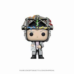 FUNKO POP MOVIES: BACK TO THE FUTURE - DOC W/ HELMET - 889698469142