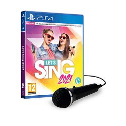 Let's Sing 2021 - Single Mic Bundle (PS4) - 4020628717155