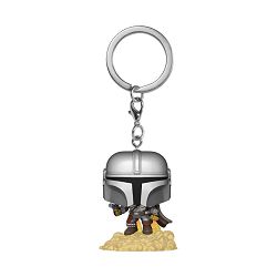 FUNKO POCKET POP KEYCHAIN Star Wars The Mandalorian The Mandalorian with booster - 889698530460