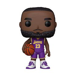 FUNKO POP NBA: LAKERS - 10" LEBRON JAMES (PURPLE JERSEY) - 889698523592