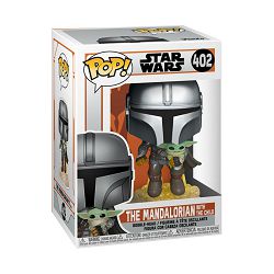 FUNKO POP: STAR WARS - MANDALORIAN - MANDO FLYING W/JET PACK - 889698509596