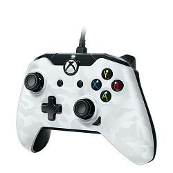 PDP XBOX WIRED CONTROLLER WHITE CAMO - 708056067687