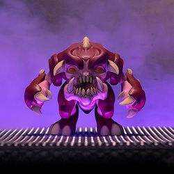 MERCHANDISE DOOM - PINKY COLLECTIBLE FIGURINE - 5056280426349