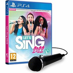 Let's Sing 2022 - Single Mic Bundle (PS4) - 4020628684204