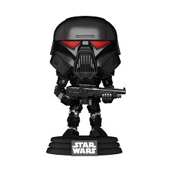 FUNKO POP STAR WARS: MANDALORIAN - DARK TROOPER (BATTLE) - 889698582896