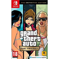 Grand Theft Auto: The Trilogy - Definitive Edition (Nintendo Switch) - 045496429027