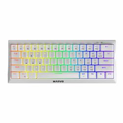 MARVO KG962 MECHANICAL KEYBOARD - WHITE - 6932391925232