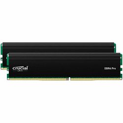 Crucial DRAM Crucial Pro OC Overclocking 32GB Kit (2X16GB) DDR5-6400 UDIMM CL38 White