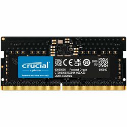 Crucial 8GB DDR5-5600 SODIMM CL46 (16Gbit)