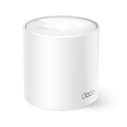 TP Link Deco X10 (1 pack) AX1500 Whole Home Mesh Wi-Fi 6 System, 300 Mbps (2.4 GHz) , 1201 Mbps (5GHz), 2x Gigabit port, Router/AP mode, Alexa & Google Assistant Supported