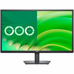 Monitor DELL E-series E2725H 27", 1920x1080, FHD, 75Hz, VA Antiglare, 16:9, 3000:1, 300 cd/m2, 8ms/5ms, 178/178, DP, VGA, Tilt, 3Y