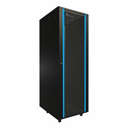 Extralink Floor Cabinet 37U, 600x800, Black