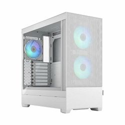 Fractal Design Pop Air RGB White TG Clear, FD-C-POR1A-01