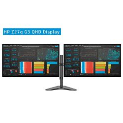 HP Z27Q G3 27" QHD,  Dupli monitor na stalku