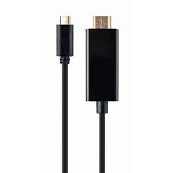 Gembird USB-C male to HDMI-male adapter, 4K 60Hz, 2 m, black