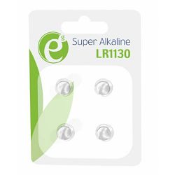 Gembird Button cell LR1130, 4-pack