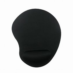 Gembird Mouse pad with soft wrist support, black