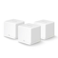 Mercusys AC1300 Halo H30G (3 pack) Whole-Home Mesh Wi-Fi, Dual-Band 400Mbps/867Mbps (2.4GHz/5GHz), 802.11 a/b/g/n/ac, 2×G-LAN