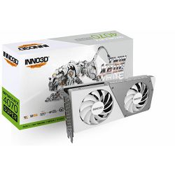 INNO3D GeForce RTX 4070 SUPER TWIN X2 OC WHITE, 12GB GDDR6X